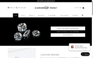 Diamonds By Monet website