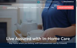 Griswold Home Care website