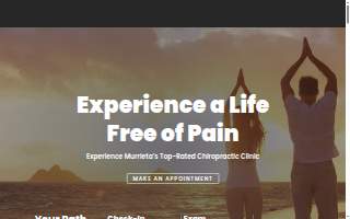 Murrieta Chiropractic website