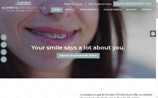 Murrieta Orthodontics website