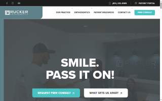 Rucker Orthodontics - Murrieta website