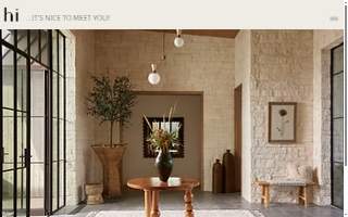 Hawkins Interiors website