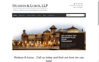 Hudson & Luros, LLP website