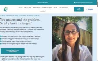 Jacqueline Connors - Life Changing Therapy and Coaching website