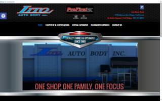Lito Auto Body website