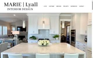 Marie Lyall Interior Design website