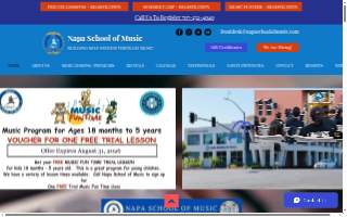 Napa School of Music website