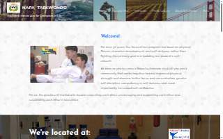 Napa Taekwondo Academy website
