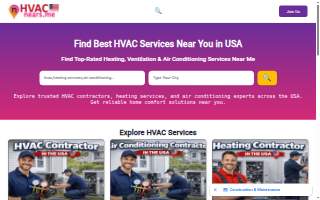 AC Air Conditioning & Heating Contractor website