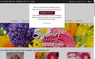 Angel Petals website