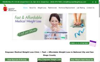 Empower Weight Loss website