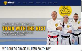 Gracie South Bay Jiu Jitsu website