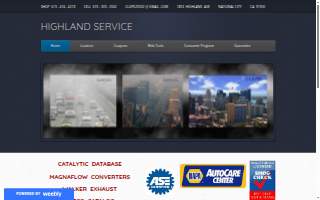 Highland Service website
