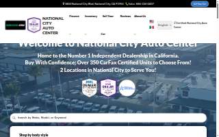 National City Auto Center Inc website