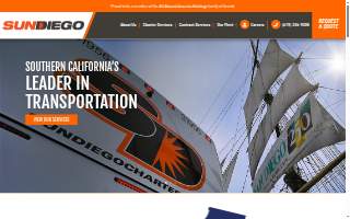 Sun Diego Charter Co website