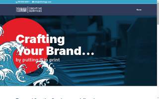 Tsunami Creative Services website