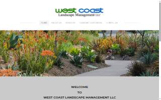 West Coast Landscape Management LLC website