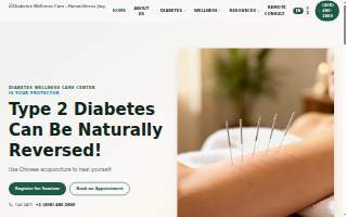 Diabetes Wellness Care website
