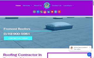 Fremont CA Roofing & Commercial Roof Repair website
