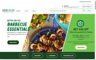 Sprouts Farmers Market of Greenwood Village website