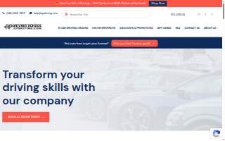 AP Driving School of Newport Beach website