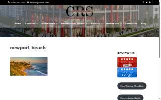 Commercial Realty Specialists website