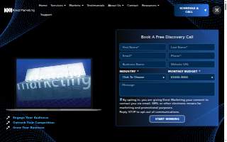 Krest Marketing website