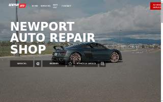 Newport Auto Repair website
