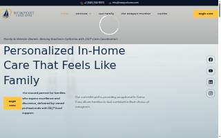 Newport Home Care website