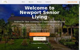 Newport Senior Living website