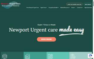 Newport Urgent Care of Newport Beach website