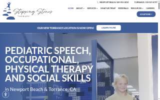 Stepping Stones Therapy, Inc. of Newport Beach website