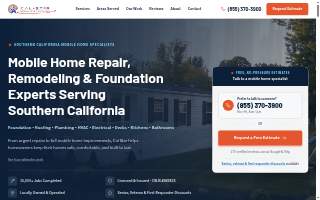 Cal Star Mobile Home Construction website