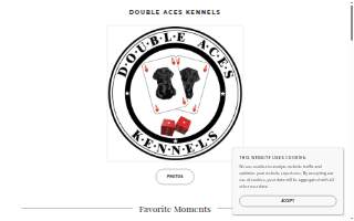 Double Aces Kennels website