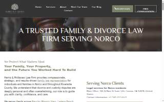 Harris & McKeown Law Firm, APC. website