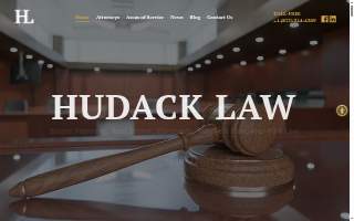 Hudack Law of Norco website