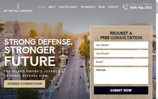 My SoCal Lawyers of Norco website