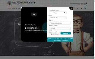Norco Montessori Academy website