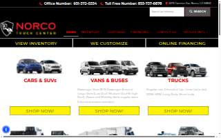 Norco Truck Center website