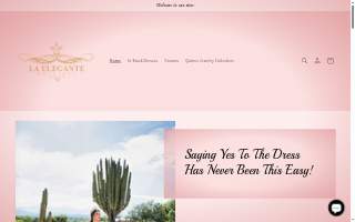 La Elegante Boutique website