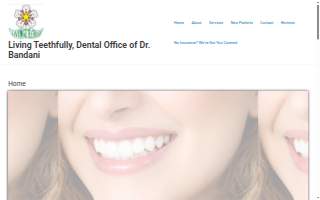 Living Teethfully, Dental Office of Dr. Bandani website