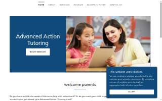 Advanced Action Tutoring of Norwalk website