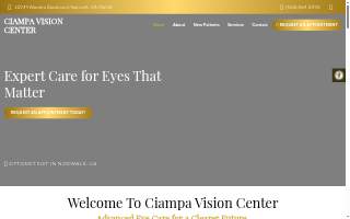Ciampa Vision Care website