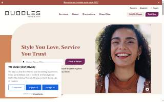 Hair & Skin Care website