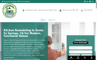 Modern Kitchen Makeovers website