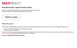 Sally Beauty of Norwalk website