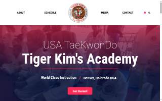 Taekwondo martial arts website