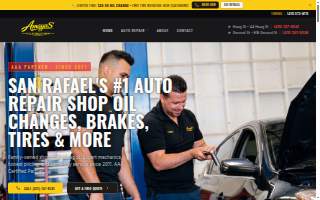 AmayaS Auto Repair of Hercules website