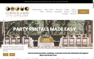 Celebrations Of Marin website