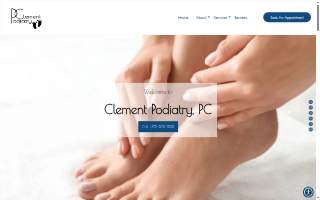 Clement Podiatry, P.C. - Dr. Leila Ostovar-Kermani, DPM website